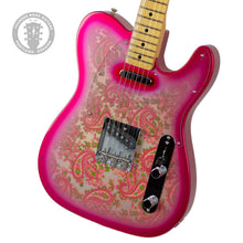 Load image into Gallery viewer, 2024 Fender Custom Shop Vintage Custom &#39;68 Paisley Telecaster NOS Aged Pink Paisley #R132156 (PDX)
