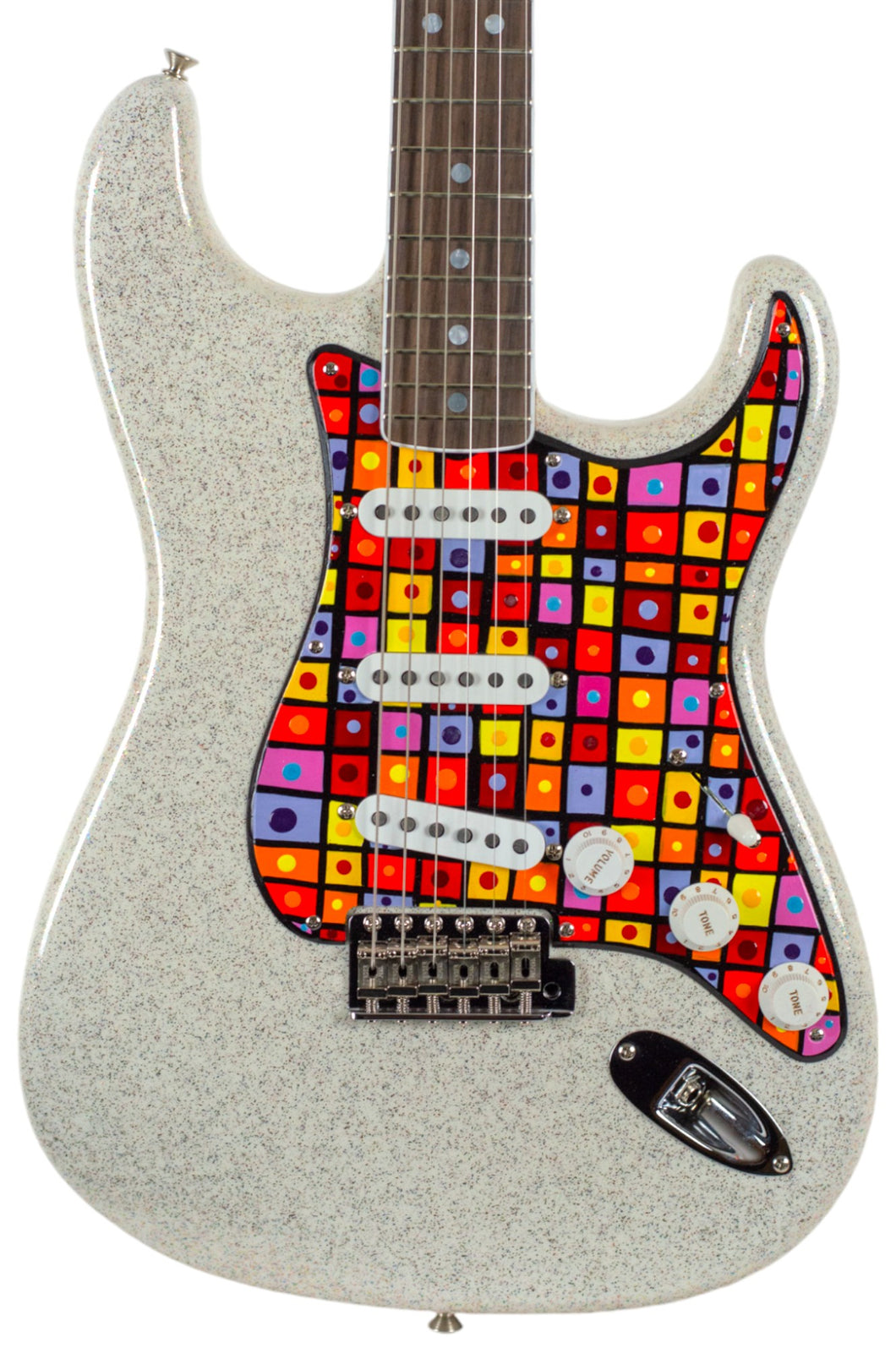 New Fender Custom Shop Jason Smith Masterbuilt Sparkle Bucket Stratocaster NOS w/Handpainted Pickguard #JS0676 (PDX)