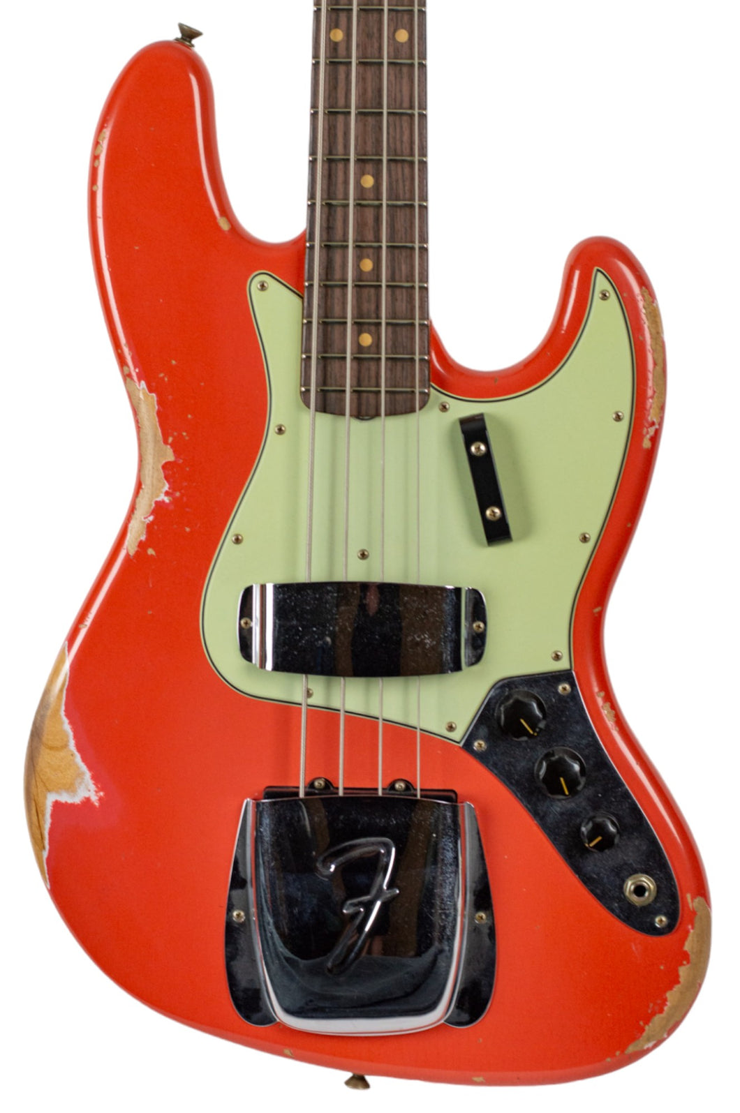 New Fender Custom Shop LTD '64 Jazz Bass Relic Aged Tahitian Coral #CZ579206 (PDX)