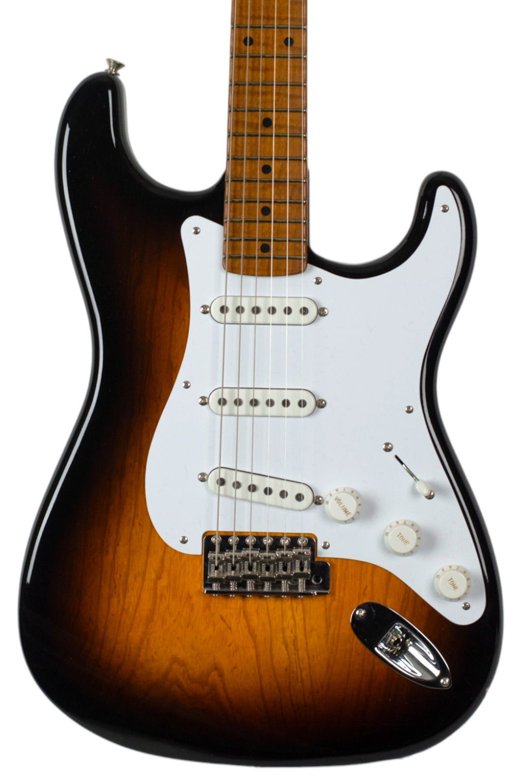 2024 Fender Custom Shop Andy Hicks Masterbuilt 70th Anniv LTD '54 Stratocaster Nitro Flash Coat Wide Fade 2-Tone Sunburst #4679 (PDX)