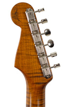 Load image into Gallery viewer, 2024 Fender Custom Shop Andy Hicks Masterbuilt 70th Anniv LTD &#39;54 Stratocaster Nitro Flash Coat Wide Fade 2-Tone Sunburst #4679 (PDX)
