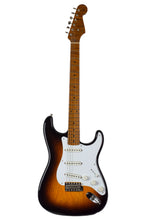 Load image into Gallery viewer, 2024 Fender Custom Shop Andy Hicks Masterbuilt 70th Anniv LTD &#39;54 Stratocaster Nitro Flash Coat Wide Fade 2-Tone Sunburst #4679 (PDX)
