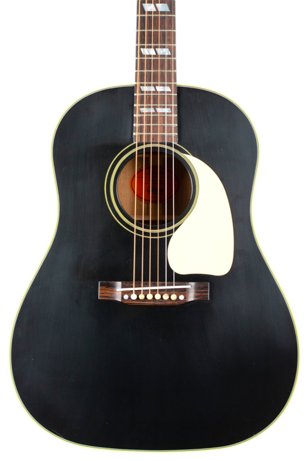 New Gibson Custom Shop TRG Stinger Series Made 2 Measure 1942 Banner Southern Jumbo VOS Ebony  #21964076 (PDX)