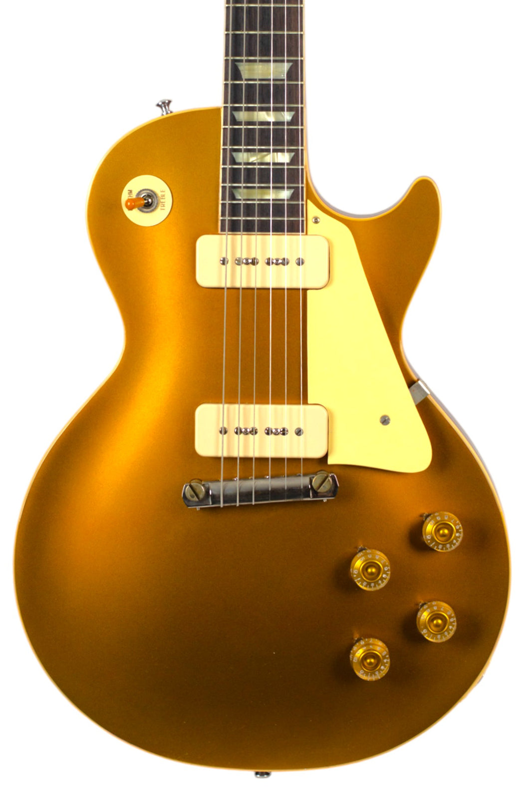 New Gibson Custom Shop '54 Les Paul Goldtop Reissue VOS Double Gold #44359 (PDX)