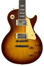 Load image into Gallery viewer, New Gibson Custom Shop 1958 Reissue Les Paul Standard VOS Ice Tea Burst #85072 (PDX)
