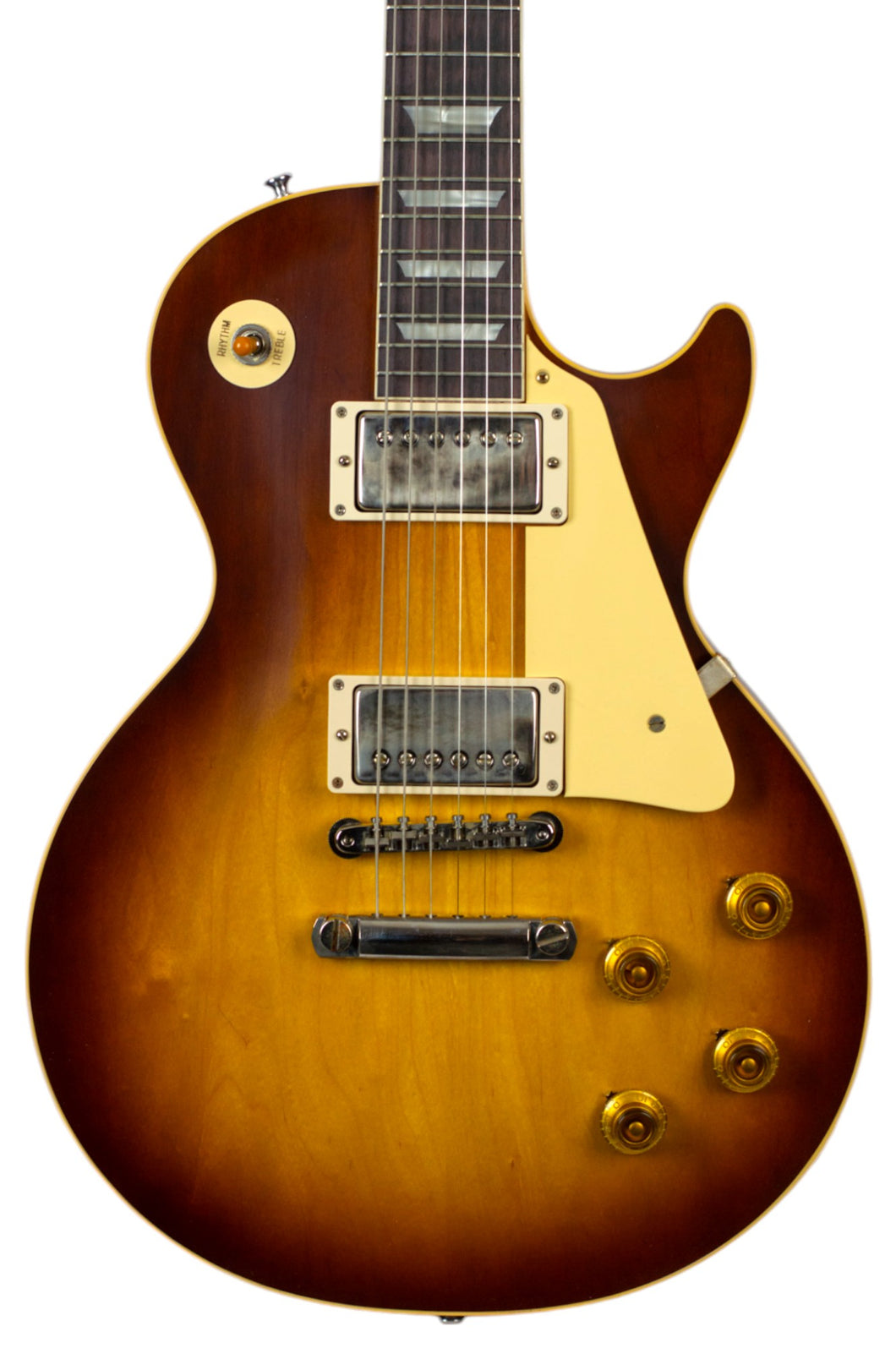 New Gibson Custom Shop 1958 Reissue Les Paul Standard VOS Ice Tea Burst #85072 (PDX)