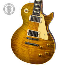 Load image into Gallery viewer, New Gibson Custom Shop TRG Stinger Series Made-to-Measure &#39;59 Les Paul Standard VOS Green Lemon Fade #943770 (PDX)
