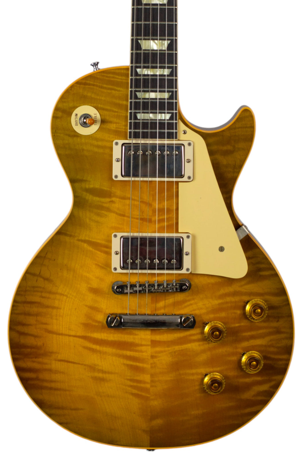 New Gibson Custom Shop TRG Stinger Series Made-to-Measure '59 Les Paul Standard VOS Green Lemon Fade #943770 (PDX)