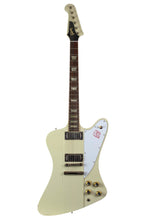 Load image into Gallery viewer, New Gibson Custom Shop TRG Stinger Series 1963 Firebird V Murphy Lab Ultra Light Aged Polaris White #405413 (PDX)
