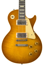 Load image into Gallery viewer, New Gibson Custom Shop TRG Stinger Series 1959 Les Paul Standard Reissue "The Ultimate" Murphy Lab Ultra Light Aged Golden Poppy Burst #953229 (PDX)
