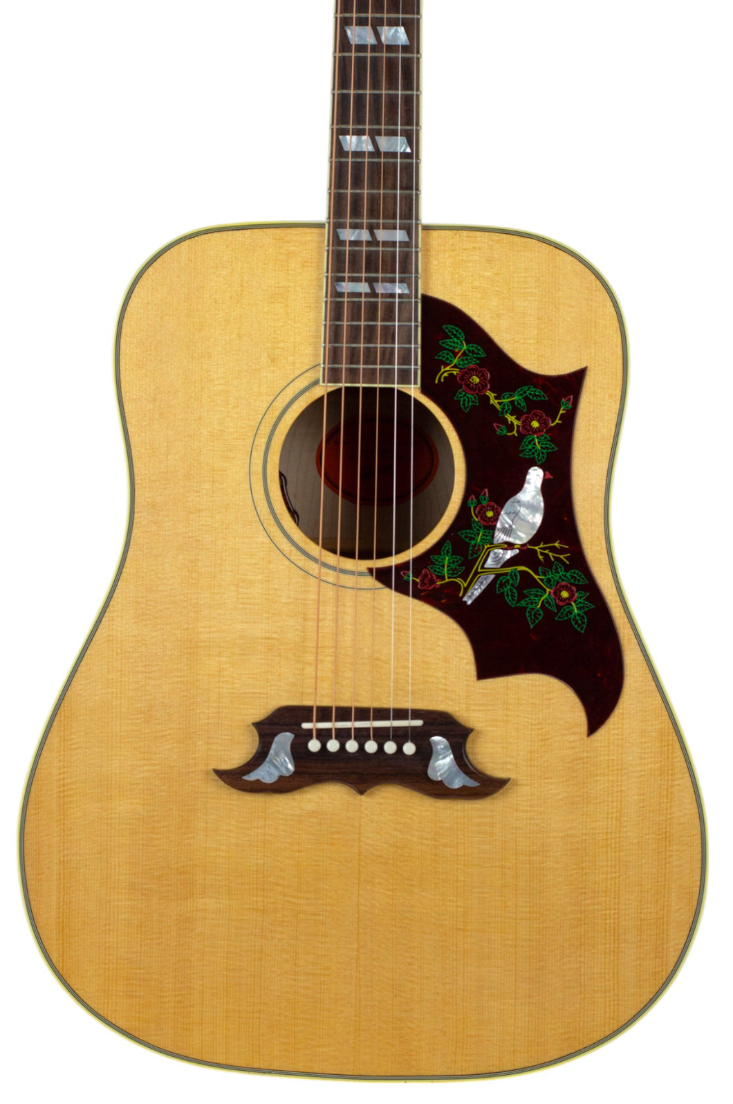 New Gibson Dove Original Antique Natural Sitka Spruce/Flame Maple w/L.R. Baggs VTC Electronics #22744120 (PDX)