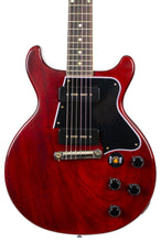 Load image into Gallery viewer, New Gibson Custom Shop 1960 Reissue Les Paul Special Double Cut VOS Cherry Red #04518 (PDX)
