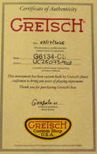 Load image into Gallery viewer, New Gretsch Custom Shop Gonzalo Madrigal Masterbuilt G6134-CS '55 Penguin Aged Tahitian Coral #UC25073916 (PDX)
