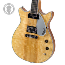 Load image into Gallery viewer, New Gretsch Custom Shop Henrichsen Masterbuilt True Timbre G6128-CS &#39;62 Flame Ash Oil Finish w/Silver Sparkle Binding #UC25013834 (PDX)

