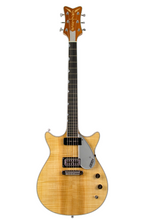 Load image into Gallery viewer, New Gretsch Custom Shop Henrichsen Masterbuilt True Timbre G6128-CS &#39;62 Flame Ash Oil Finish w/Silver Sparkle Binding #UC25013834 (PDX)
