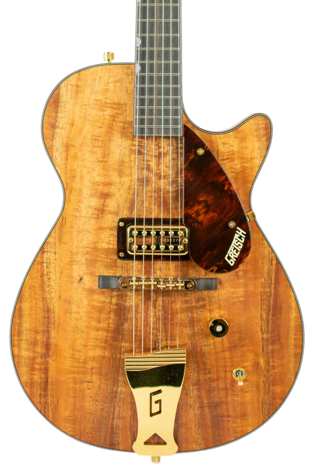 New Gretsch Custom Shop Henrichsen Masterbuilt True Timbre G6128-CS '59 Koa Oil Finish W/Tortoise Binding #UC24123826 (PDX)