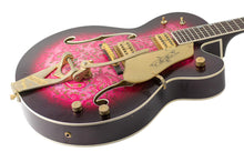 Load image into Gallery viewer, New Gretsch Custom Shop Gonzalo Madrigal Masterbuilt '59 G6120-59 Relic Wild Cherry Cola &amp; Pink Paisley #UC25103947 (PDX)
