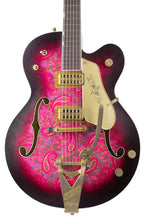 Load image into Gallery viewer, New Gretsch Custom Shop Gonzalo Madrigal Masterbuilt '59 G6120-59 Relic Wild Cherry Cola &amp; Pink Paisley #UC25103947 (PDX)
