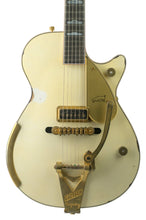 Load image into Gallery viewer, New Gretsch CS Gonzalo Madrigal Masterbuilt G6134 Penguin Relic Vintage White #UC26013975 (PDX)
