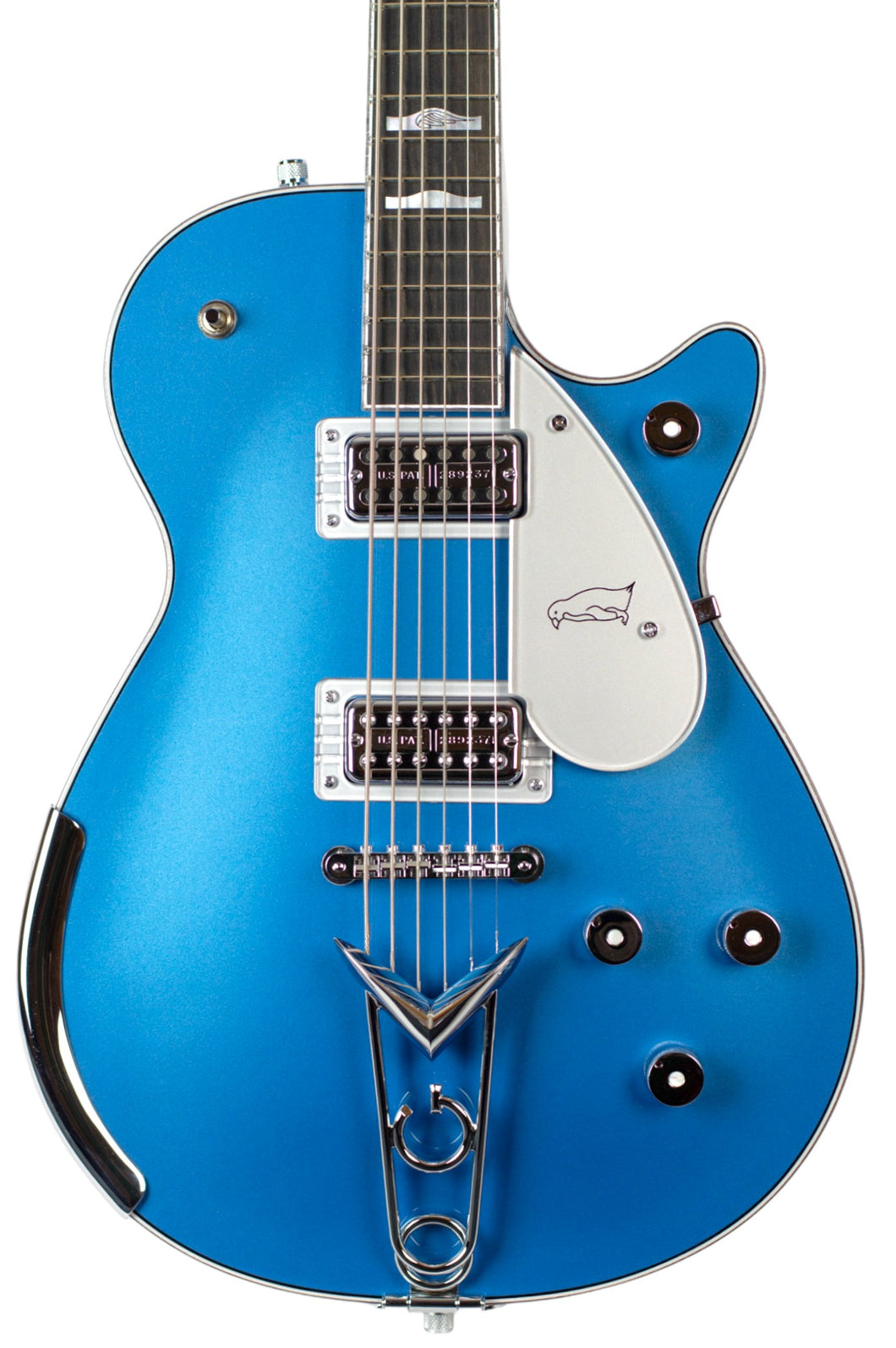 New Gretsch Custom Shop Chad Henrichsen Masterbuilt G6134-CS Baritone Lake Placid Blue #UC24022594 (PDX)