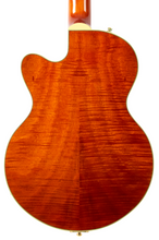 Load image into Gallery viewer, New Gretsch Electromatic LTD Flame Okoume Broadkaster Jr. Single-Cut Round Up Orange w/USA Full'Trons #CYGC24120407 (PDX)
