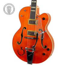 Load image into Gallery viewer, New Gretsch G6120RHH Reverend Horton Heat Signature Hollow Body Orange Stain #JT24113832 (PDX)
