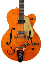 Load image into Gallery viewer, New Gretsch G6120T-55 Vintage Select &#39;55 Chet Atkins VOS Vintage Orange Stain Lacquer #JT24092964 (PDX)
