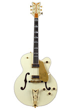 Load image into Gallery viewer, New Gretsch G6136-55 Vintage Select '55 White Falcon Vintage White w/Gold Appointments #JT24114045 (PDX)
