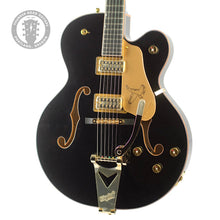 Load image into Gallery viewer, New Gretsch Synchromatic Falcon Hollow Body Single-Cut Black w/Bigsby #CYGC25091830 (PDX)
