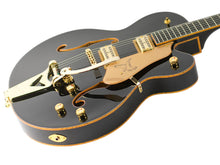 Load image into Gallery viewer, New Gretsch Synchromatic Falcon Hollow Body Single-Cut Black w/Bigsby #CYGC25091830 (PDX)

