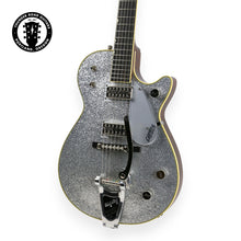 Load image into Gallery viewer, 2022 Gretsch G6129T-59 Vintage Select &#39;59 Silver Jet Silver Sparkle #JT22062423 (PDX)
