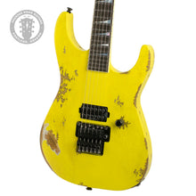 Load image into Gallery viewer, New Jackson Custom Shop SL-1 Floyd Rose Heavy Relic Grafitti Yellow #J11411 (PDX)
