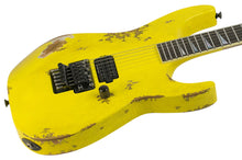 Load image into Gallery viewer, New Jackson Custom Shop SL-1 Floyd Rose Heavy Relic Grafitti Yellow #J11411 (PDX)
