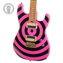 Load image into Gallery viewer, New Jackson Custom Shop San Dimas Thunder Mod Nitro Relic Pink With Black Bullseye TRG Exclusive #XN19727 (PDX)
