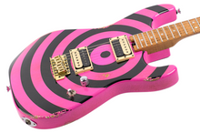 Load image into Gallery viewer, New Jackson Custom Shop San Dimas Thunder Mod Nitro Relic Pink With Black Bullseye TRG Exclusive #XN19727 (PDX)
