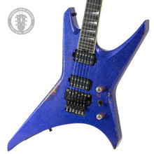 Load image into Gallery viewer, New Jackson Custom Shop Warrior Floyd Rose Relic Purple Sparkle w/FU-Tone Upgrades #J10777 (PDX)
