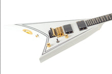 Load image into Gallery viewer, New Jackson MJ Series Rhoads RR24MG White w/Black Pinstripes #JFJ2300168 (PDX)
