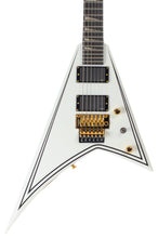 Load image into Gallery viewer, New Jackson MJ Series Rhoads RR24MG White w/Black Pinstripes #JFJ2300168 (PDX)
