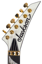 Load image into Gallery viewer, New Jackson MJ Series Rhoads RR24MG White w/Black Pinstripes #JFJ2300168 (PDX)
