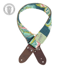 Load image into Gallery viewer, Josey Artisan Guitar Straps - Jacobean Indigo (PDX)
