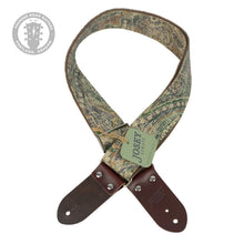 Load image into Gallery viewer, Josey Artisan Guitar Straps - Preservation Paisley (PDX)
