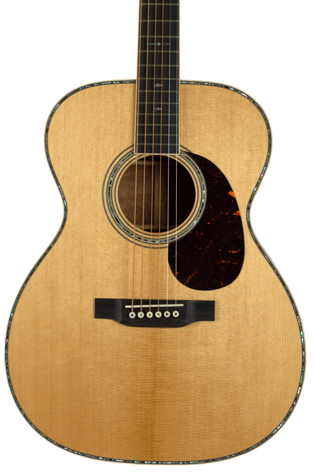 New Martin Custom Shop 000 14-Fret w/VTS Aged Sitka, Quilted Pommele Sapele & 42-Style Snowflakes #2847930 (PDX)