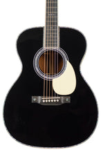 Load image into Gallery viewer, New Martin Custom Shop Style-42 OM 14-Fret Black Top w/Adirondack Spruce &amp; Cocobolo #2934644 (PDX)
