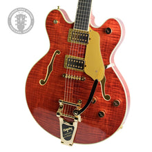 Load image into Gallery viewer, New Gretsch Professional Broadkaster LX Figured Center Block Bourbon Stain w/Bigsby #JT26020565 (PDX)
