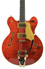 Load image into Gallery viewer, New Gretsch Professional Broadkaster LX Figured Center Block Bourbon Stain w/Bigsby #JT26020565 (PDX)

