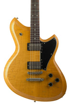 Load image into Gallery viewer, New Novo Limited Chambered Serus H2 Lightly Distressed Amber w/Lollar Low-Wind Imperial Humbuckers #26156 (PDX)
