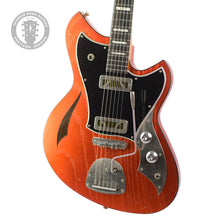 Load image into Gallery viewer, New Novo Miris J-Custom Lightly Distressed Candy Apple Orange w/Lollar Gold Foil Pickups #26199 (PDX)
