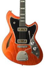 Load image into Gallery viewer, New Novo Miris J-Custom Lightly Distressed Candy Apple Orange w/Lollar Gold Foil Pickups #26199 (PDX)
