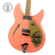Load image into Gallery viewer, New Rickenbacker TRG Limited Edition 360/12 12-String Coralglo w/Checkerboard Top and Back Binding #2539758  (PDX)
