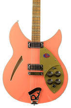 Load image into Gallery viewer, New Rickenbacker TRG Limited Edition 360/12 12-String Coralglo w/Checkerboard Top and Back Binding #2539758  (PDX)
